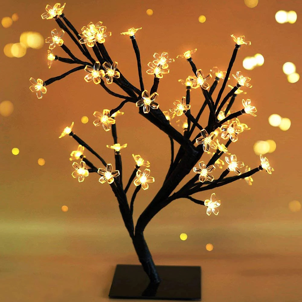 Cherry Blossom Tree LED Table Lamp