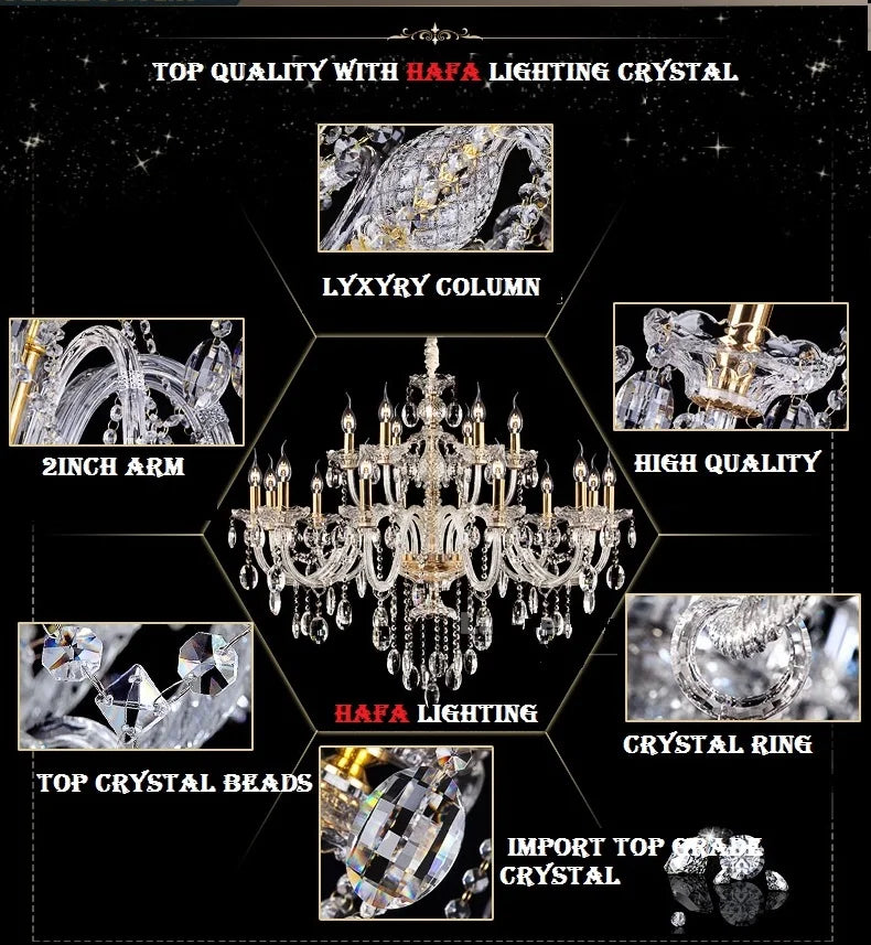 Modern Crystal Chandelier Lighting