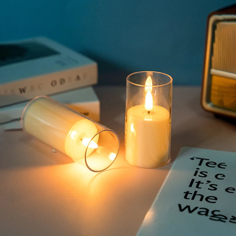 Flameless Flickering LED Tealight Candle Set