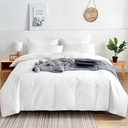 Luxury White Bedding Set