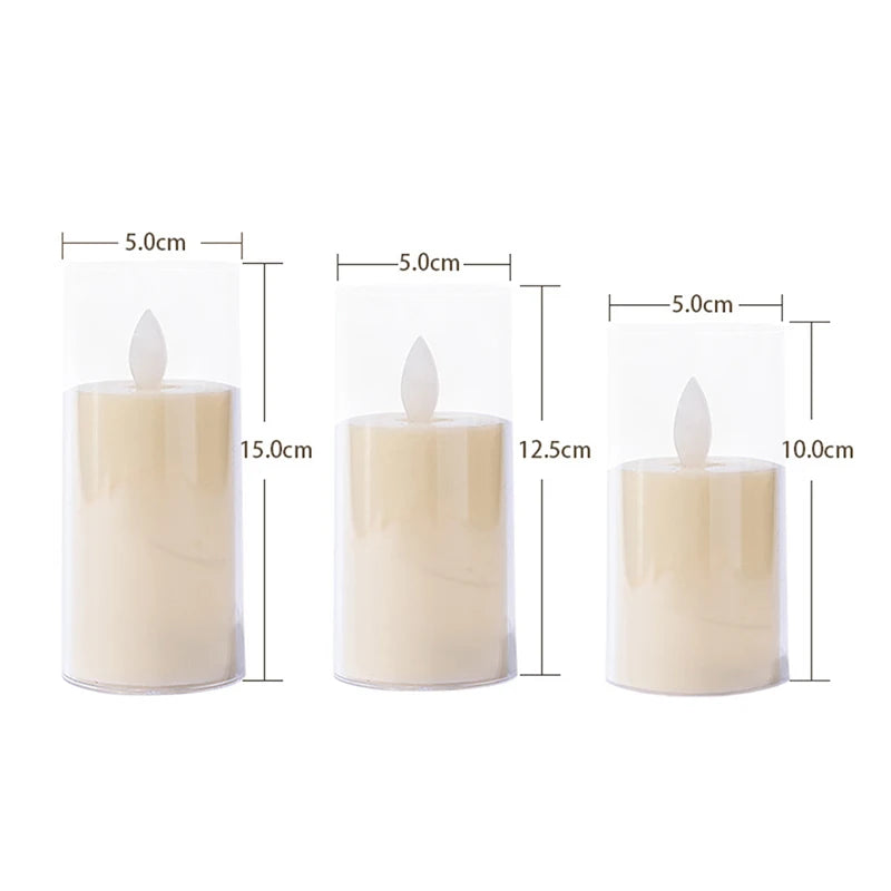 Flameless Flickering LED Tealight Candle Set